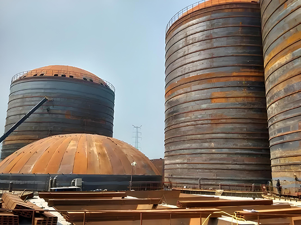 渑池焦粉钢板仓